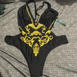 Fashionova Mansions and Mimosas One Piece Swimsuit
